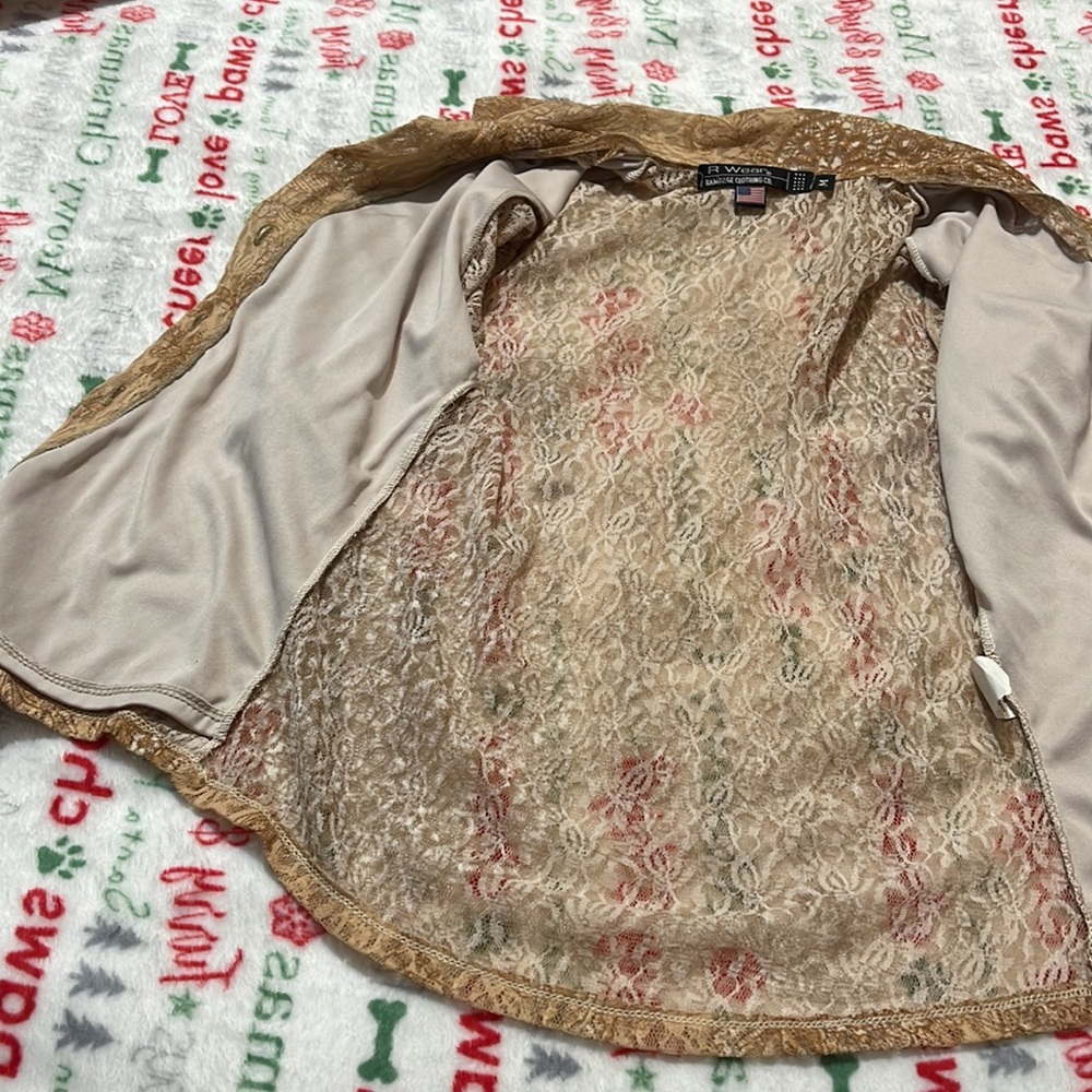 Rampage clothing CO lace button up top - Picture 8 of 8